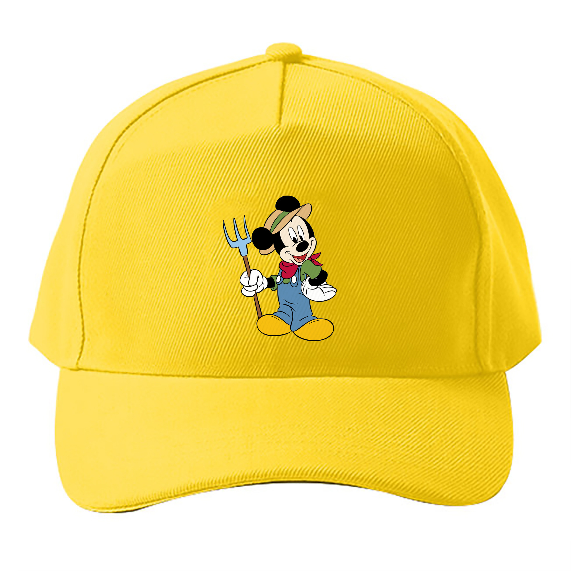 （画像用） ミッキーマウス Mickey Mouse ベースボールキャップ 綿100％ 男女兼用 帽子 スポーツ
